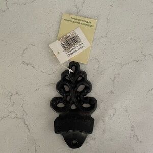 Brown Victorian-Inspired Wall Bottle Opener
